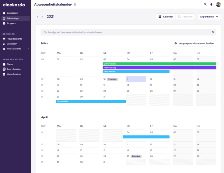 Screenshot partner clockodo 001 lexoffice rechnungsprogramm buchhaltungssoftware