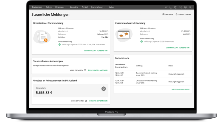 Illustration: Steuerliche meldungen hub2